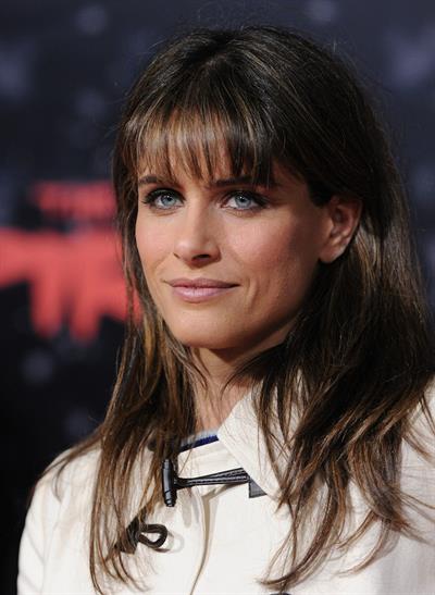 Amanda Peet the Spirit premiere in Los Angeles 