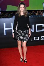 Amanda Peet at the premiere of Hancock 
