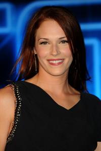 Amanda Righetti world premiere of Walt Disney's Tron Legacy on December 11, 2012