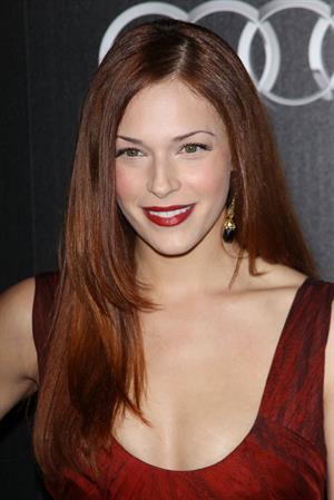 Amanda Righetti Audi and Designer J Mendels kick off Celebration of Golden Globe week 2011