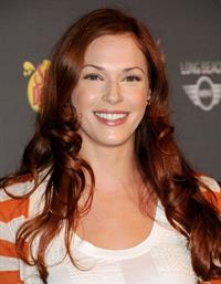 Amanda Righetti 3rd annual Los Angeles Haunted Hayride on October 9, 2011 
