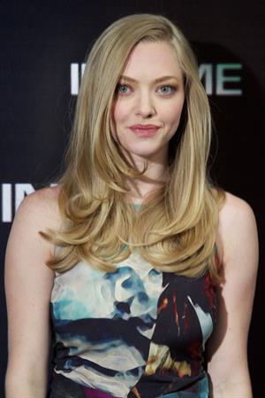 Amanda Seyfried at In Time photocall in Madrid Spain on November 3, 2011 