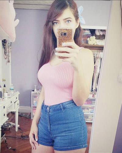 Brittany Venti taking a selfie