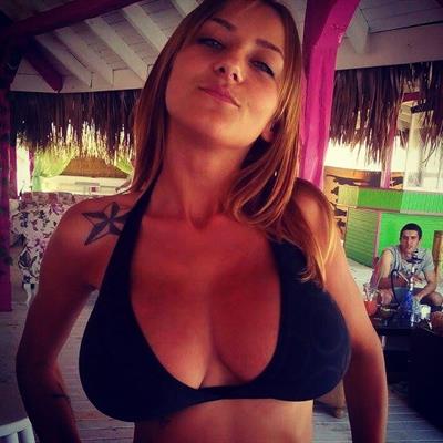 Gabriela Baeva in a bikini