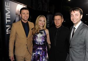 Amanda Seyfried In Time premiere in Los Angeles on October 20, 2011 