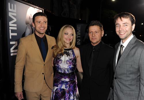 Amanda Seyfried In Time premiere in Los Angeles on October 20, 2011 