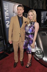 Amanda Seyfried In Time premiere in Los Angeles on October 20, 2011 