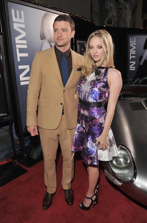 Amanda Seyfried In Time premiere in Los Angeles on October 20, 2011 