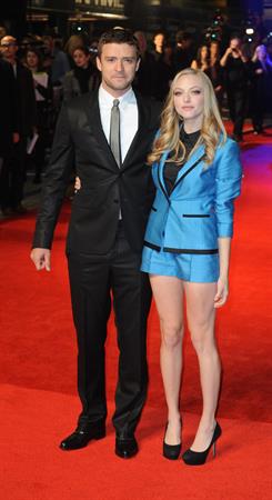 Amanda Seyfried In Time UK premiere in London on October 31, 2011