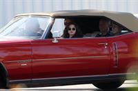 Amanda Seyfried on set of Lovelace in Los Angeles on January 5, 2012 