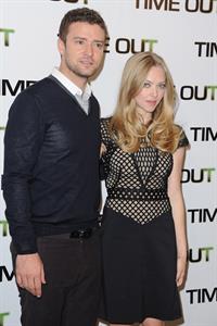 Amanda Seyfried Time Out photocall at Bristol Hotel in Paris on November 4, 2011 