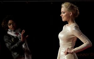 Amber Heard The Rum Diary premiere in London 3-11-2011 