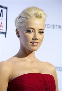 Amber Heard the Rum Diary premiere in Los Angeles on October 13, 2011