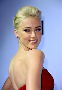 Amber Heard the Rum Diary premiere in Los Angeles on October 13, 2011