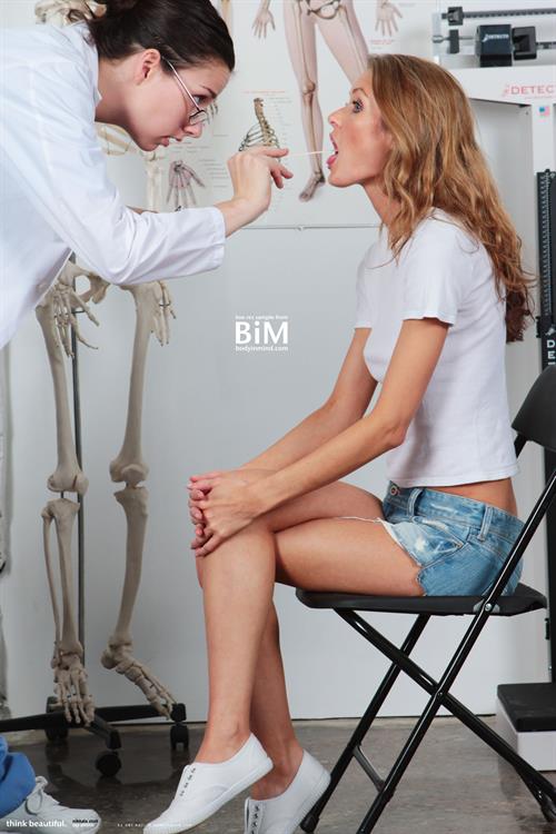 Nikkala Stott Pictures Nikkala Stott at the doctor's office - Body in Mind