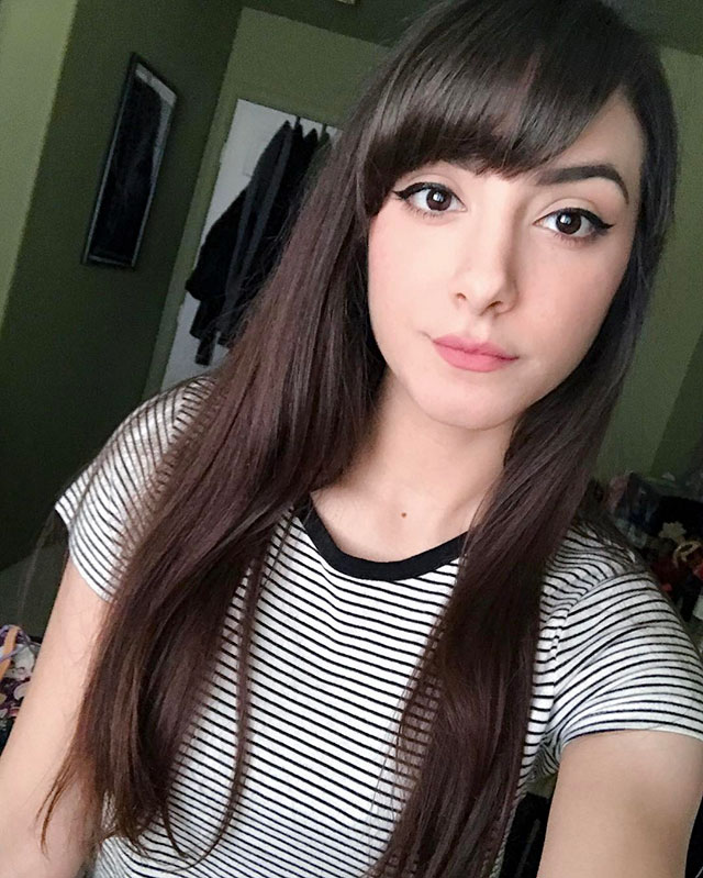 Angela Domanico taking a selfie