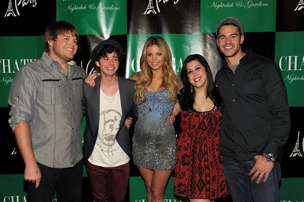 Amber Lancaster Chateau Nightclub Gardens at the Paris Las Vegas on April 30, 2011 