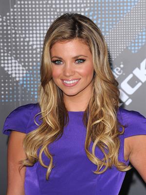 Amber Lancaster T Mobile Sidekick 4G launch event on April 20, 2011