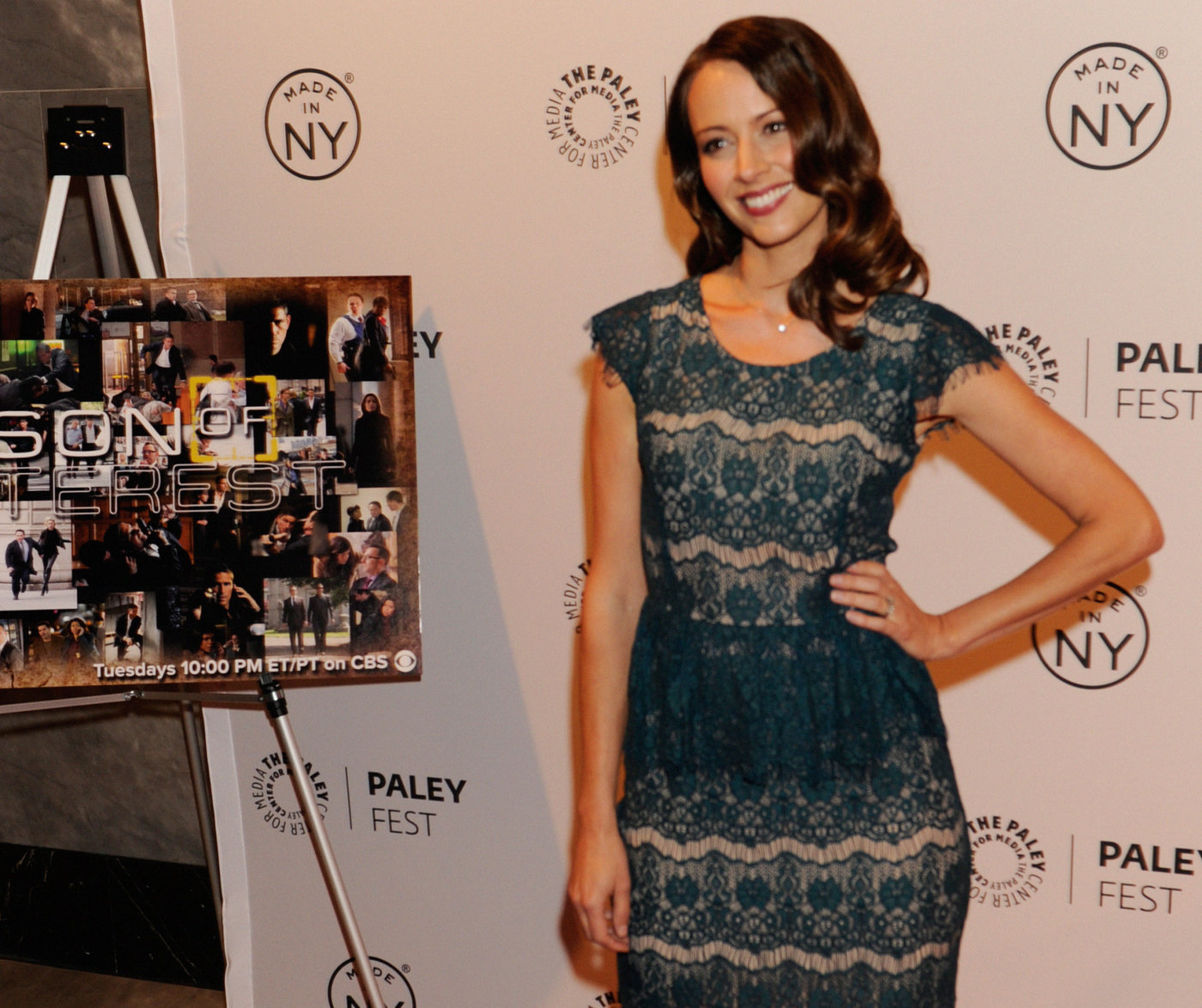 Amy Acker  Person of Interest  panel during 2013 PaleyFest: Made In New York on Oct. 3, 2013 