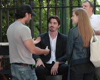 Amy Adams set of her new film Lullaby in New York on June 16, 2012