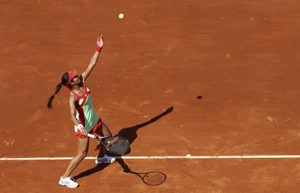 Ana Ivanovic at the 2012 French Open 1st round in Paris on May 27, 2012