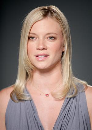Amy Smart Voto Latino and Telemundos Mun2 shoot of United We Win Campaign on August 5, 2010