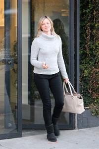 Amy Smart leaves hair salon in West Hollywood 1/3/13  