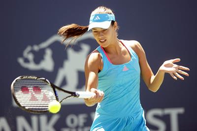 Ana Ivanovic at the Mercury Insurance Open in August 2011 