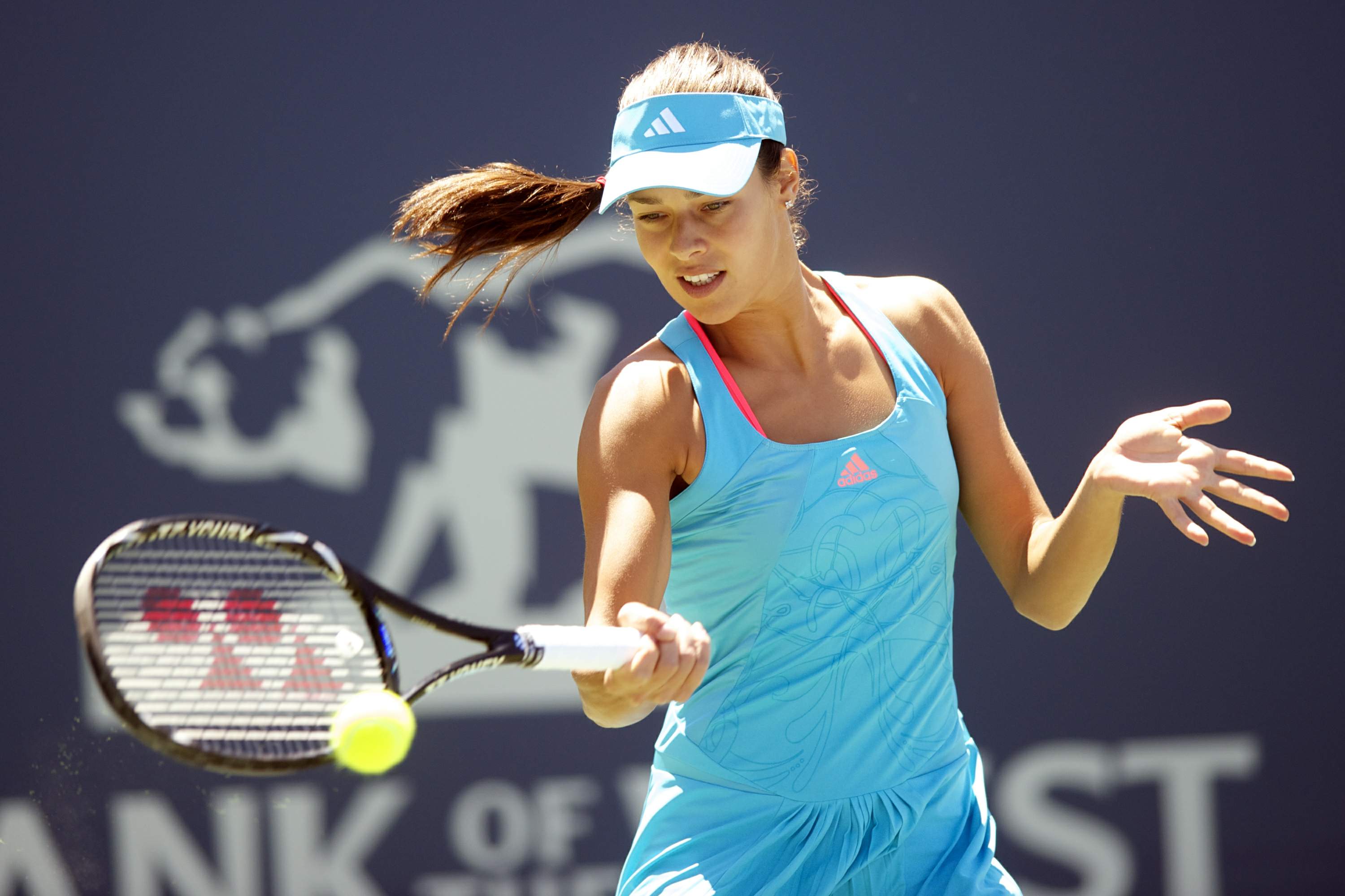 Ana Ivanovic at the Mercury Insurance Open in August 2011 