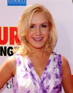 Angela Kinsey attending the Furry Vengeance premiere on April 18, 2010