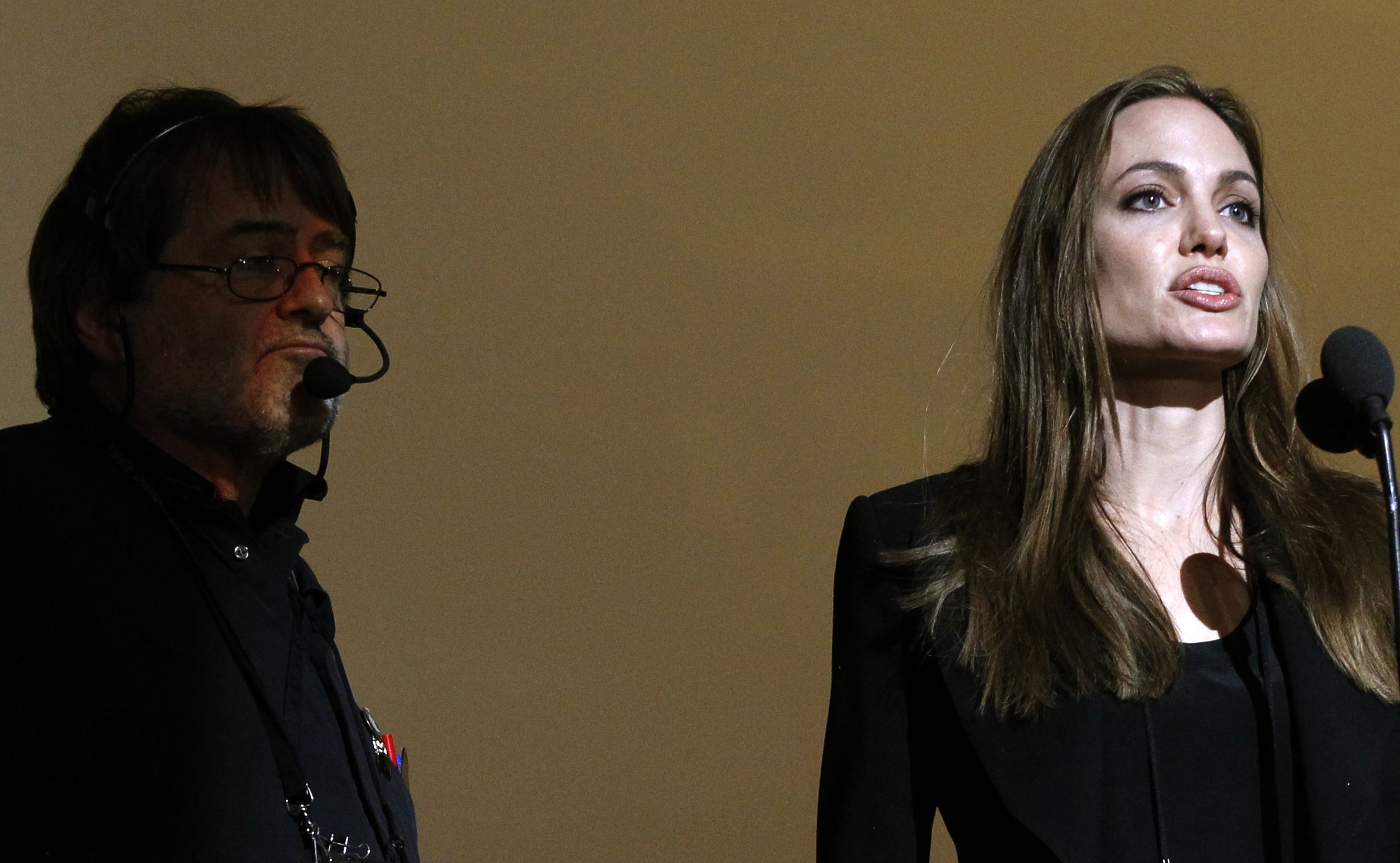 Angelina Jolie at Academy Awards Rehearsal in Los Angeles on February 24, 2012 
