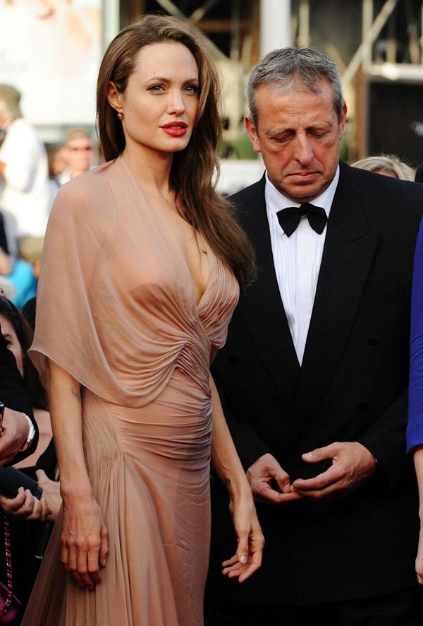 Angelina Jolie inglourious basterds premiere during the 62nd international Cannes Film Festival 