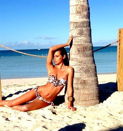 Xenia Deli in a bikini