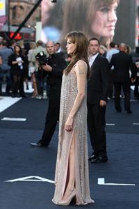 Angelina Jolie Salt Premiere in London on August 16, 2010 