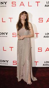 Angelina Jolie Salt Premiere in London on August 16, 2010 