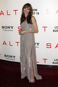 Angelina Jolie Salt Premiere in London on August 16, 2010 