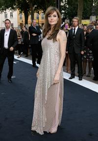 Angelina Jolie Salt Premiere in London on August 16, 2010 