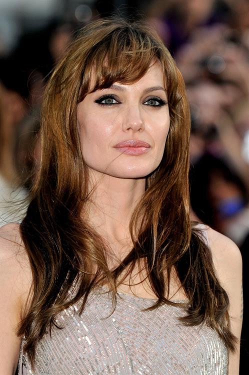 Angelina Jolie Salt Premiere in London on August 16, 2010 
