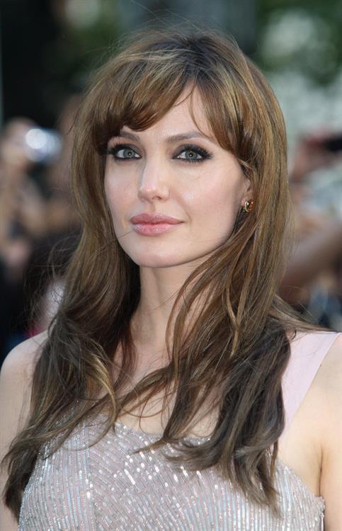 Angelina Jolie Salt Premiere in London on August 16, 2010 