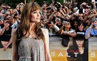 Angelina Jolie Salt Premiere in London on August 16, 2010 