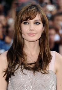 Angelina Jolie Salt Premiere in London on August 16, 2010 