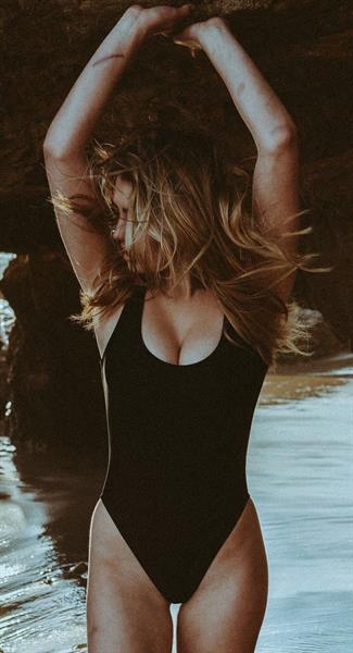 Lia Marie Johnson in a bikini