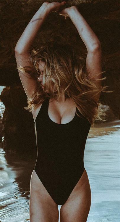 Lia Marie Johnson in a bikini