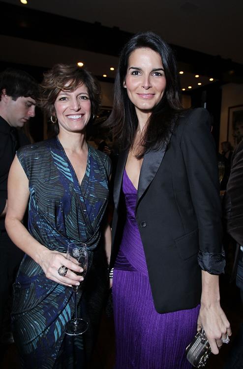 Angie Harmon 3rd annual Women in Film pre Oscar party at a private residence in Bel Air on March 4, 2010 