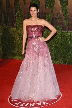 Angie Harmon 2010 at Vanity Fair Oscar party on March 7, 2010 