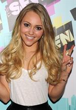 Annasophia Robb MTV the Seven Studios on April 4, 2011