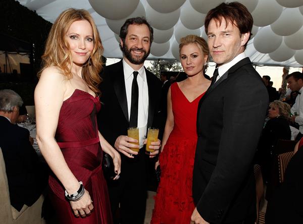 Anna Paquin attending the Vanity Fair Oscar Party in West Hollywood on February 27, 2011