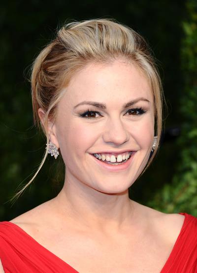 Anna Paquin attending the Vanity Fair Oscar Party in West Hollywood on February 27, 2011