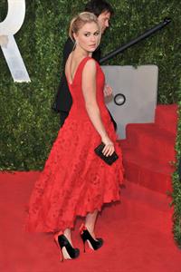 Anna Paquin attending the Vanity Fair Oscar Party in West Hollywood on February 27, 2011