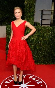 Anna Paquin attending the Vanity Fair Oscar Party in West Hollywood on February 27, 2011